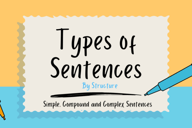 Sentence Structure and its types