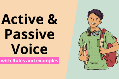 Active and Passive Voice with Rules & Examples