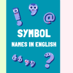 100 symbol names in English